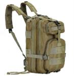 Springos Taktikai hátizsák, Springos, 4 rekesz, poliészter, 38 L, khaki zöld, 29x25x50 cm (CS0066)