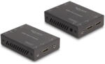 Delock HDMI KVM hosszabbító készlet Cat. 6 kábelen keresztül 4K 60 Hz 70 m