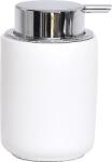 Megalant Szappanadagoló Dolomit Fehér Kerek Króm Pumpával