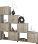  Stage Lépcsős Polc Sonoma Tölgy 159x145x29cm