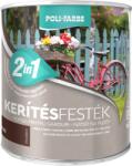 Poli-Farbe Kerítésfesték 0, 75l Világosbarna