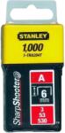 Stanley Tűzőkapocs ˝a˝ 6mm 1000 Db Stanley