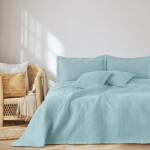 AmeliaHome Ágytakaró OPHELIA égkék mikroszálas 260x280 AmeliaHome