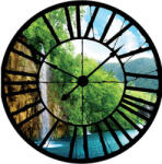  Vízesés Fotótapéta Óra - 2 részes Falikép