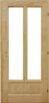Kobezol Tisza2 fenyő 90x210cm jobbra nyíló félig üvegezhető gerébtokos beltéri ajtó