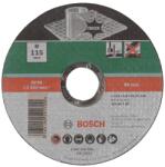 Bosch Vágótárcsa Inox 115x1, 0mm Egyenes (2609256320)