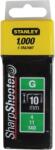 Stanley Tűzőkapocs ˝g˝10mm 1000 Db Stanley