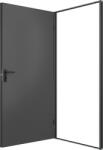 OK Doors T43 Technik 89x203, 4 cm jobbos-balos antracit beltéri ajtó