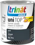 Trilak Aqua Unitop Matt Zománcfesték 0, 75l, 7016 Antracit