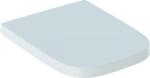 Geberit Selnova Square Wc ülőke, Duroplaszt, Fém Zsanér, Gyorskioldós