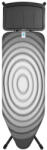 Brabantia C 1003375 vasalódeszka, 124x45 cm, 7 beállítási pozíció, gőzállomás állvány, sötétszürke/fehér (138980) Vasalódeszka