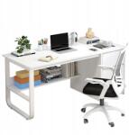 Fodym Ifjúsági íróasztal, számítógépes, fehér skandináv, 100x50x73, 5 cm