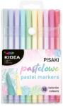 kidea Kidea, set de markere, pastel, 10 culori