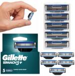 Gillette Utántöltők A Gillette Mach 3 Plus Borotvához Pengék Kések MACH3 x5 Borotvához (246017)