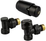 Armatura Komfort Pro termosztatikus készlet fekete 757-130-81-BL (75713081BL)