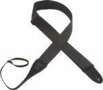 Levy's Cotton & Suede Loop Black Колан за китара (MC8A-BLK)