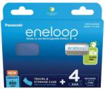 Panasonic Eneloop 1.2V AAA Ni-Mh 800mAh akku (4db) + tok (BK-4MCDEC4BE) (BK-4MCDEC4BE) (BK-4MCDEC4BE)