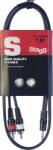 Stagg SYC1/MPS2CM E 1 m Cablu audio (25018244-STAGG)