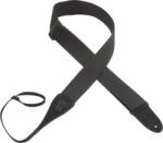 Levy's Cotton & Suede Loop Black Curea de chitară (MC8A-BLK)
