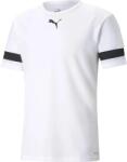 PUMA Férfi futballmez - PUMA teamRISE Jersey L fehér|fekete