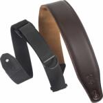 Levy's Leather Right Height Garment Leather 2.5 Dark Brown Curea de chitară (MRHGS-DBR)