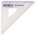 DONAU Háromszög vonalzó, műanyag, 45°, 8, 5 cm, DONAU (7061001PL-00) - mystock