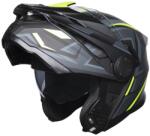 HORN Multi-Tour Felnyitható Bukósisak Napszemüveggel és Pinlock Előkészítéssel (Matt szürke - fekete- sárga)