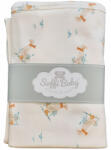 Soffi Baby Baby takaró pamut dupla libás 80x100cm - manopalota