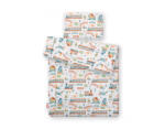 BabyLion Prémium 2 részes ágyneműszett (75x100) - Vonatok - manopalota