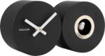 Karlsson Ceas de perete cu cuc Duo Cuckoo negru mat (KA5789BK)