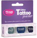 TyToo csillámpor szett - 3x2, 5 ml - azúrkék, tengerkék, zafírkék (MEZ-5999094500808)