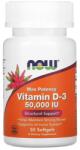 NOW Vitamina D3, 50.000 IU, Now Foods, 50 softgels