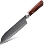 HARAHU Cuțit de bucătărie Damasc IW-20167 - Santoku KP20167