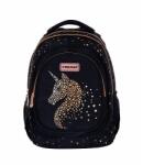 Astra HEAD unikornisos ergonomikus iskolatáska, hátizsák 39 cm - Gold (502023084)