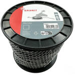 GRANIT ® fűkasza damil Alu-Line ∅ 4.0 mm □ négyszög profil ⇔ 75 méter - prémium minőség*