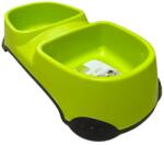 Nunbell dupla etetőtál-nagy - Zöld