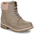 Tom Tailor Csizmák 4270806-BEIGE Bézs 35