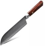  IW-20167 damaszk konyhakés - Santoku