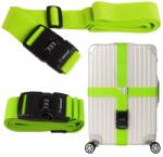 Trizand Állítható csomagrögzítő heveder bőröndhöz, műanyag csattal, 100-180 cm (00025812)