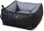 AIO Autós kutyaülés 55×55 cm, szürke, vízlepergető Cordura, levehető párnával (82618)
