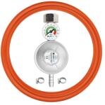 Cellfast Propán-bután csatlakozókészlet manométerrel, 2 m tömlő, 37 mbar (66990)