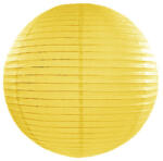  Citromsárga papír lampion 25 cm (C_25)