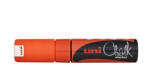 uni Krétamarker folyékony 8mm, Uni-Posca PWE-8K fluor narancs (62867)