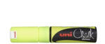 uni Krétamarker folyékony 8mm, Uni-Posca PWE-8K fluor sárga (2UPWE8KFLS) - iroszer24