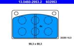 ATE set placute frana, frana disc ATE 13.0460-2953.2 (13.0460-2953.2)