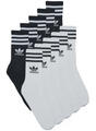 adidas Zoknik 3-Stripes Crew Socks 10 Pairs Fehér L