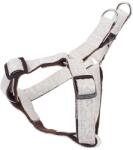 Nobleza Fehér bőr hatású nyomott mintás kutyahám "L" méret (Sz2.5 cm x H60-70 cm) (015832_F)