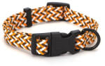 Nobleza Narancssárga-barna textil nyakörv (Sz1.5 cm x H21-35 cm) (042883_NB)