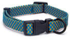 Nobleza Kék-narancssárga textil nyakörv (Sz2.5 cm x H38-66 cm) (043156_K)