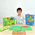 Imagimake Pachet Puzzle Educativ din Spuma EVA: Harta Lumii si Harta Europei (MP10000)